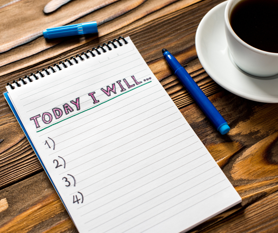 Time management tip: write down the 3-5 most important tasks you must complete tomorrow.