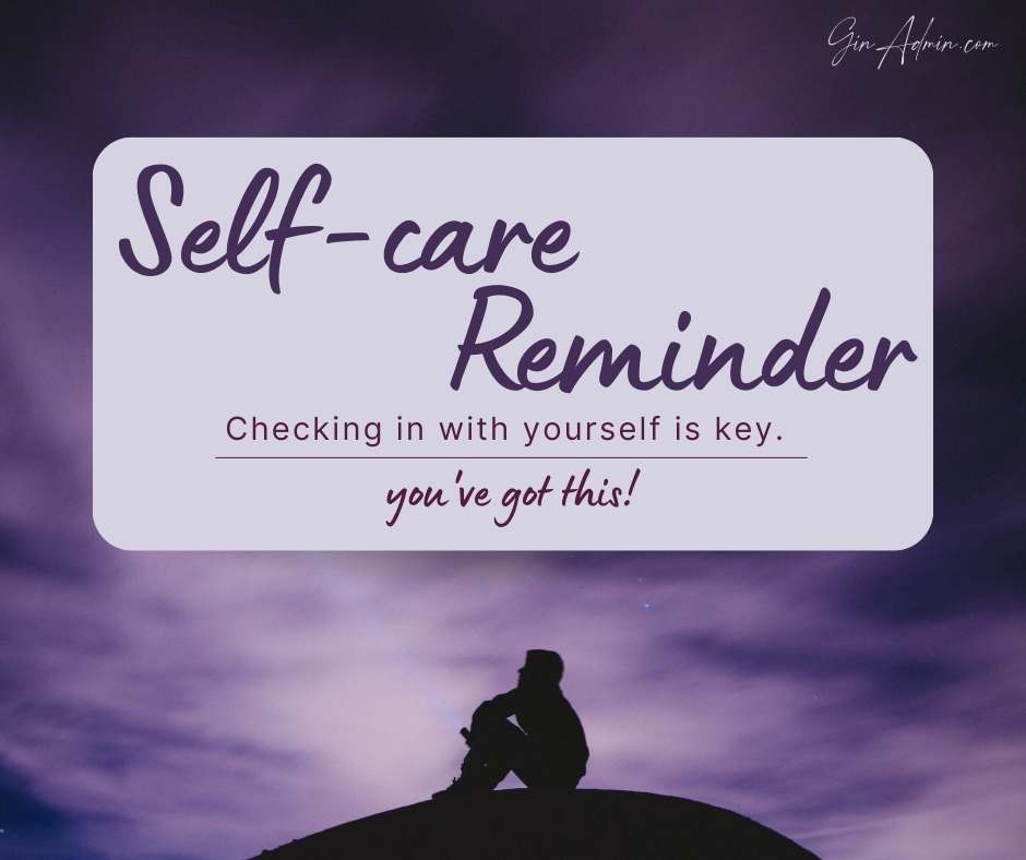 Checking in with yourself is important to your self-care routine.