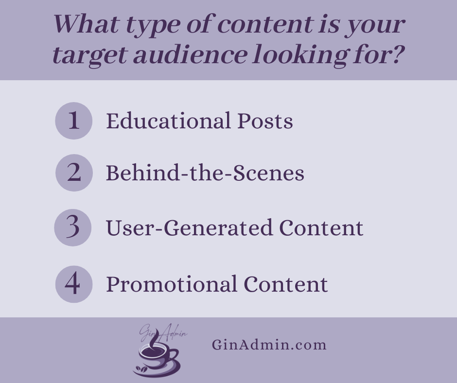 Give your small business' audience the type of social media content they're looking for!