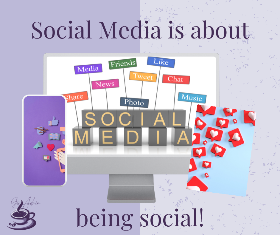 Small business' social media requires  actually being, well...social!