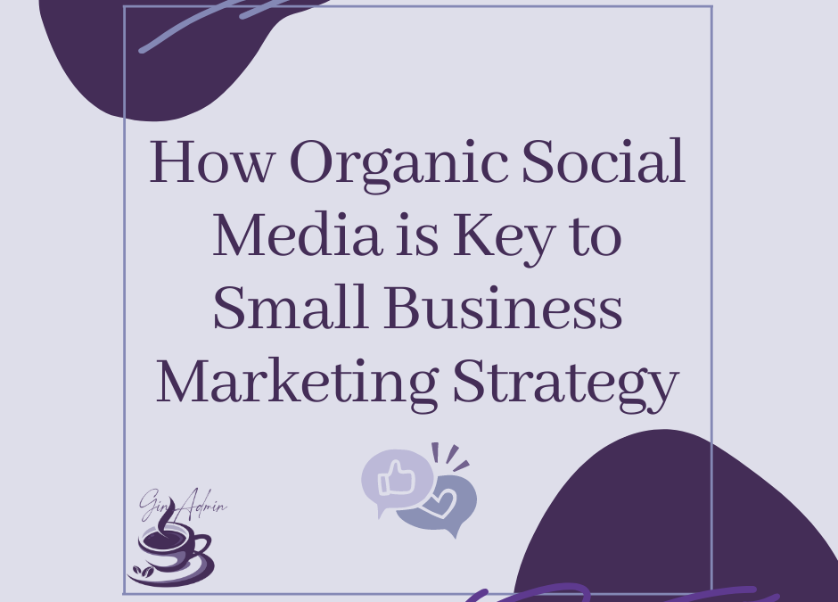 Why Organic Social Media is Important to Small Businesses